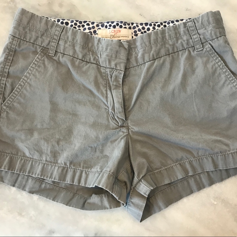 J Crew Chino built in shorts